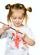 Foto: t-shirt in the paint t-shirt in the paint