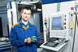 worker at tool workshop