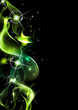 Green Vector Wave