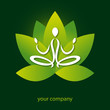 logo entreprise, logo yoga, lotus