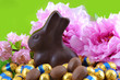 Pâques - Petit lapin en chocolat noir