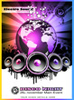 Colorul Music Event Background for Discotheque Flyers