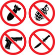 Forbidding  Vector Signs 