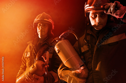 Photo: Firemen Firemen