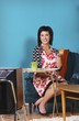 A Woman Taking A Coffee Break