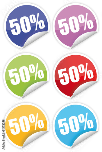 Vektor: Sticker / Aufkleber Sticker / Aufkleber