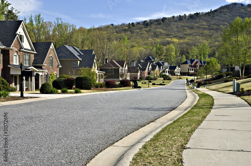 Photo: Peaceful Modern Neighborhood Peaceful Modern Neighborhood