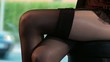 Sexy Beine in Strapse