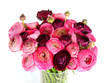 bouquet de fleurs roses