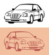 Styled car icon