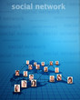 Social network concept Social network concept