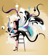 fashion sexy girl vector fashion sexy girl vector