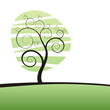 stylized tree