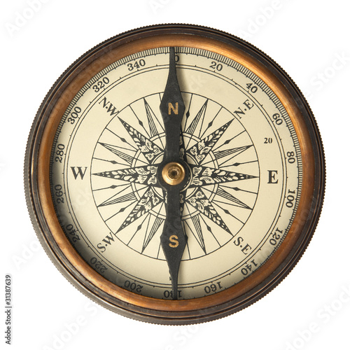 Photo: Antique Compass Antique Compass
