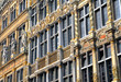 Medieval architecture of Grand place in Brussels