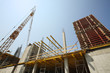Photo: scaffolding, construction site scaffolding, construction site