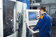 worker at tool workshop