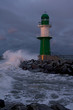 Lighthouse in storm Lighthouse in storm