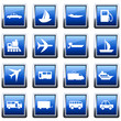 transportation icon set