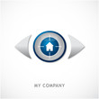 logo entreprise, logo immobilier, diagnostic