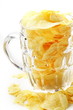 The toby jug filled with chips