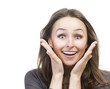 Foto: Surprised young woman Surprised young woman