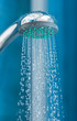 Shower in a bathroom