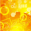 Orange background