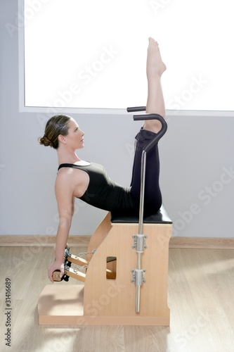 Photo: combo wunda pilates chair woman fitness yoga gym combo wunda pilates chair woman fitness yoga gym