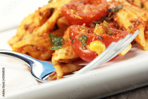 Foto: Tomaten-Nudel-Salat Tomaten-Nudel-Salat
