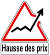 hausse des prix