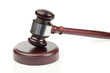 Simple gavel in action