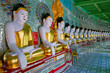 Buddha statues in Sagaing, Myanmar Buddha statues in Sagaing, Myanmar