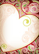Heart Frame Background Heart Frame Background