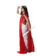 Ancient greece woman with a scroll