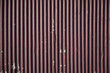 Photo: Weathered brown corrugated iron background Weathered brown corrugated iron background