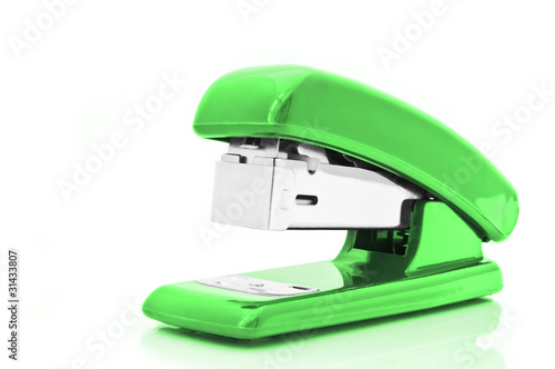 Photo: Green stapler Green stapler