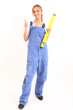 Foto: Hübsche Handwerkerin Hübsche Handwerkerin