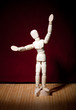 Photo: Artist's figure performing on stage in spotlight Artist's figure performing on stage in spotlight