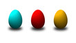 3D Ostereier