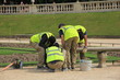 Ouvriers sur un chantier Ouvriers sur un chantier