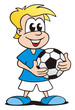 Illustration: Boy with Ball Boy with Ball