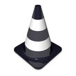 Traffic Cone - Shiny Black Traffic Cone - Shiny Black