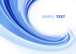 Blue abstract background. Vector