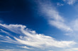 Blue sky with clouds and sun. Blue sky with clouds and sun.