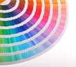 Photo: Pantone color guide Pantone color guide