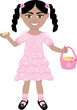Pink Dress Flower Girl