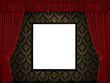 Seamless antique background image - tileable and vector
