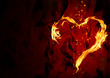 Burning heart