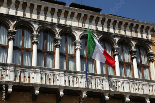 Photo: Flagge Palast Venedig Flagge Palast Venedig